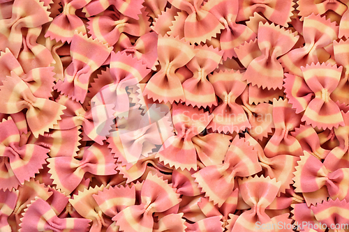 Image of Farfalle Italian Bow Tie Beetroot Dyed Pasta