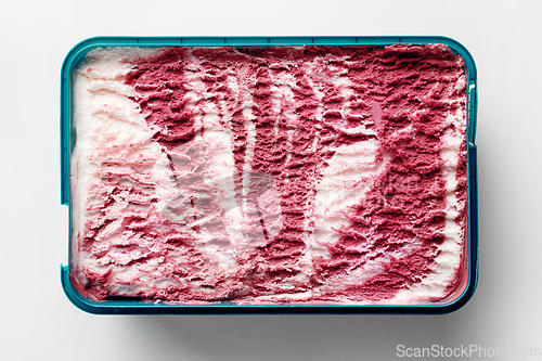 Image of box of ice cream