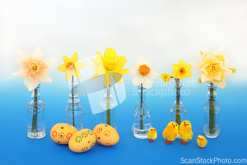 Image of Symbols of Spring and Easter Composition