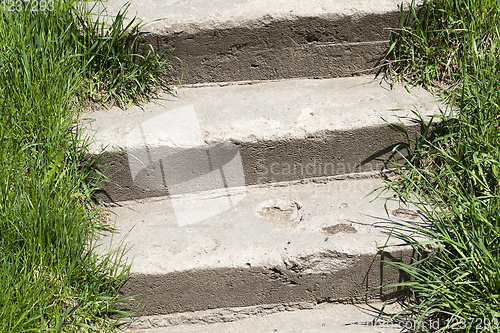 Image of concrete stairs