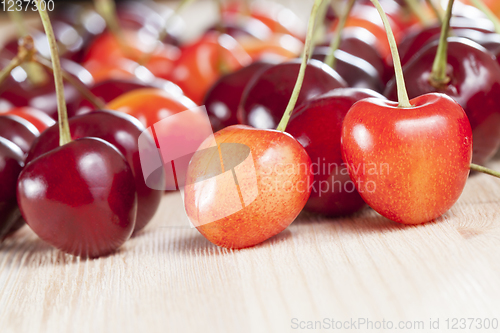 Image of fresh crop of cherries