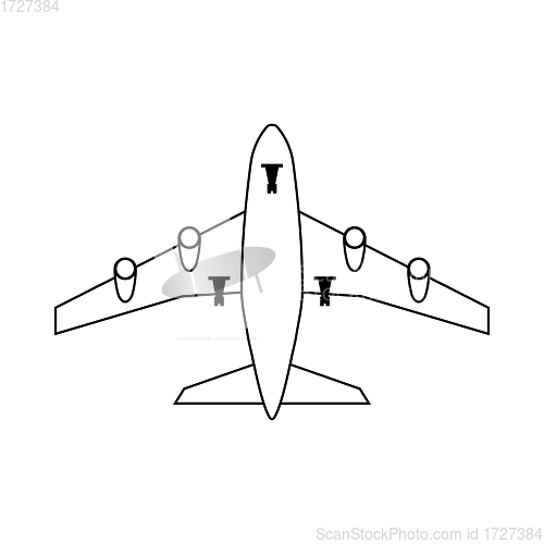 Image of Airplane Takeoff Icon