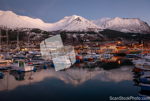 Image of boats in the harbor