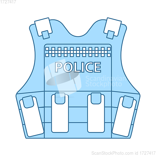 Image of Police Vest Icon