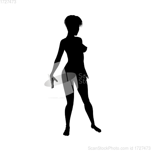 Image of Naked sexy girls silhouette