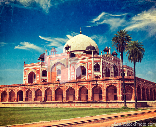 Image of Humayun's Tomb. Delhi, India