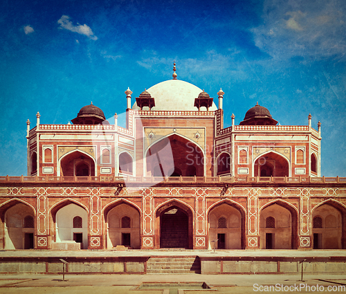 Image of Humayun's Tomb. Delhi, India