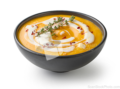 Image of vegetable cream soup