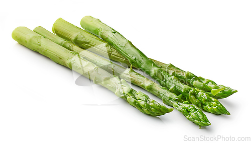 Image of freshly boiled asparagus