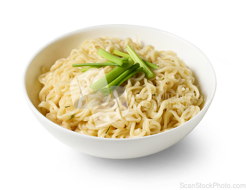 Image of bowl of boiled noodles