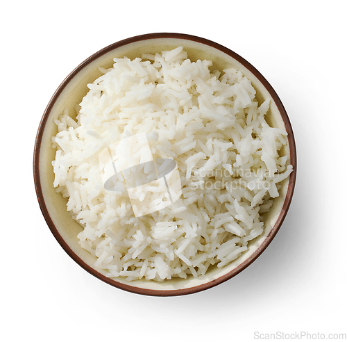 Image of bowl of boiled rice