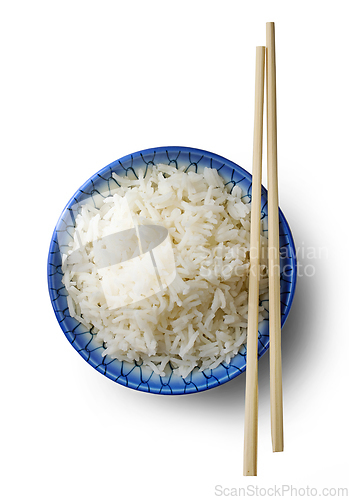 Image of bowl of boiled rice