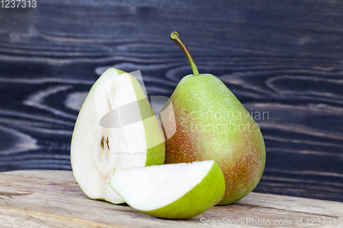 Image of several green pears