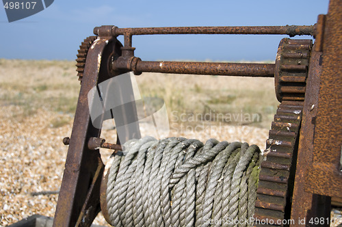 Image of Old winch