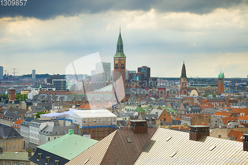 Image of Skyline of Copenhagen Denmark