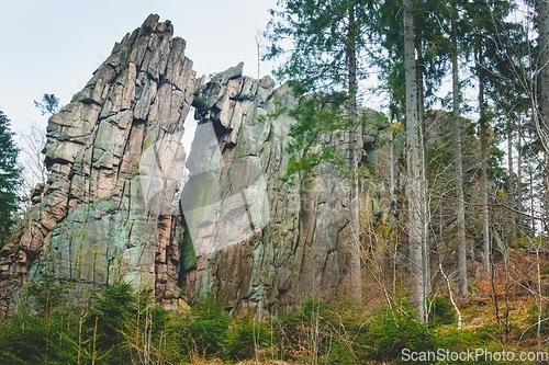 Image of Rock gate in Poland