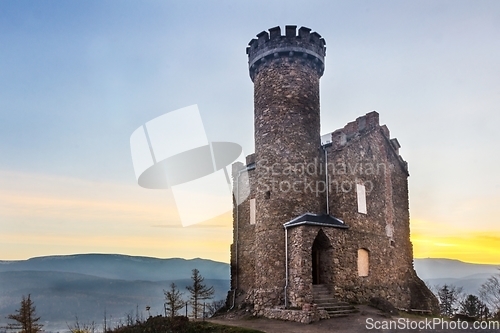 Image of Castle at mountains in Poland