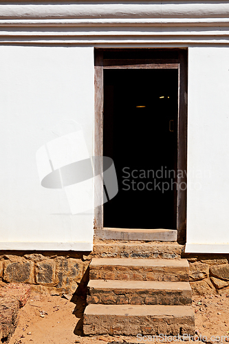 Image of Door of traditional indian house