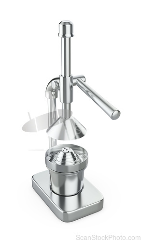 Image of Silver citrus hand press