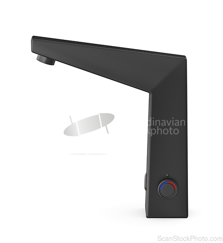 Image of Matte black electronic sensor faucet