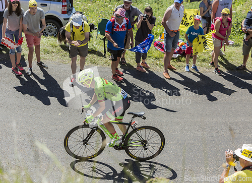 Image of  The Cyclist Tom Jelte Slagter - Tour de France 2016