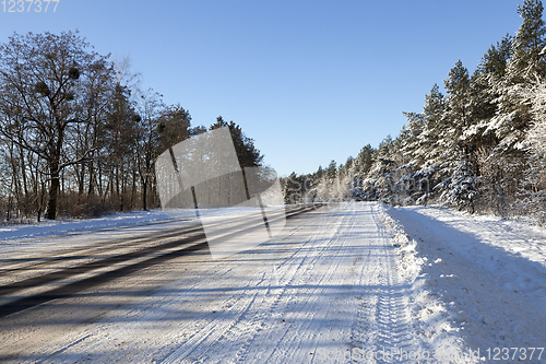 Image of Road in winter