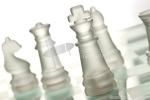 Image of Glass chess