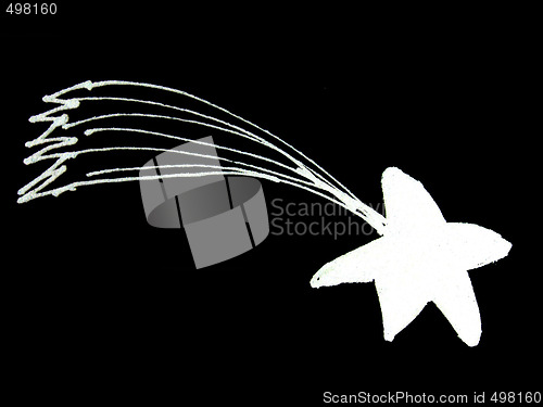 Image of falling star