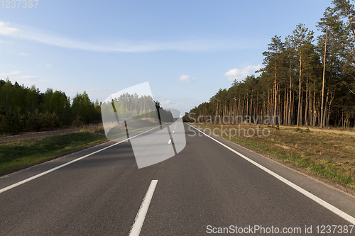 Image of asphalt road