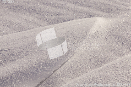 Image of Snowdrifts in winter