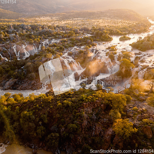 Image of Epupa Falls on the Kunene in Namibia