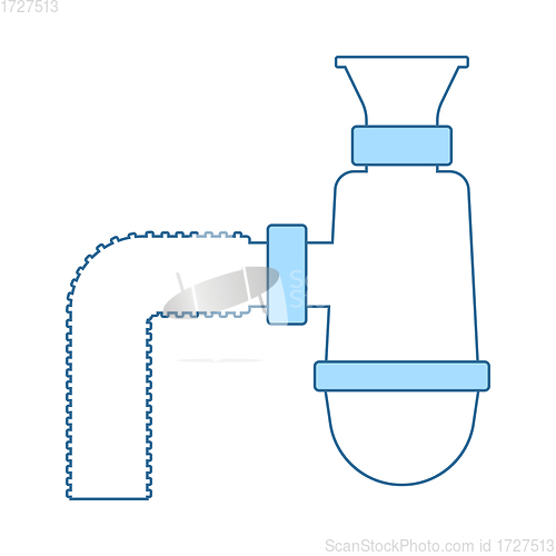 Image of Bathroom Siphon Icon