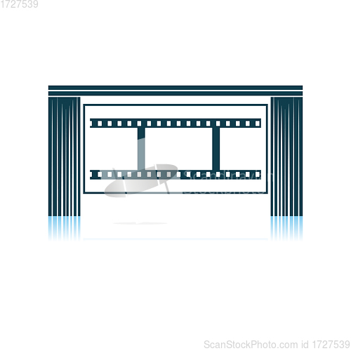 Image of Cinema Theater Auditorium Icon