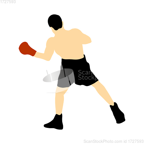 Image of Boxing  silhouette