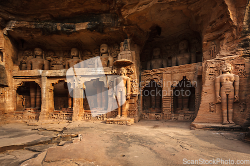 Image of Statues of Jain thirthankaras