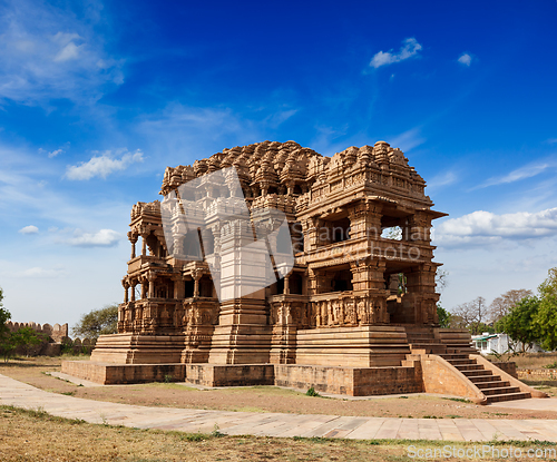 Image of Sasbahu temple in Gwalior fort