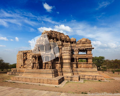 Image of Sasbahu temple in Gwalior fort