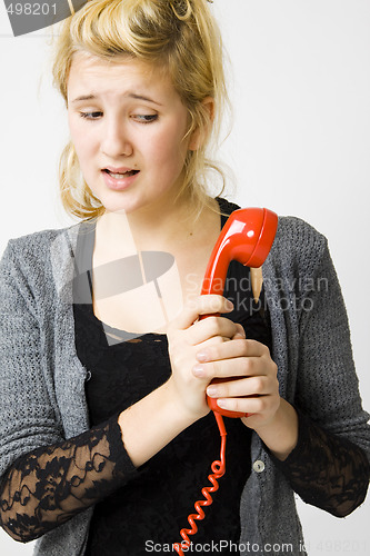 Image of red telephone