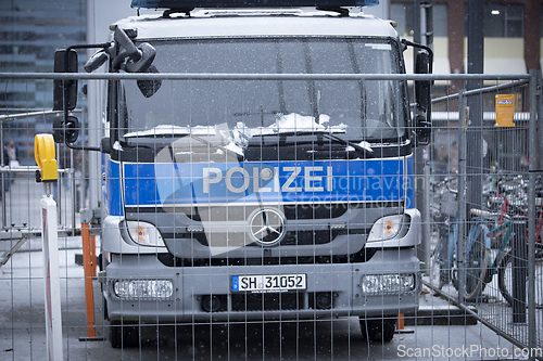 Image of German Police Car