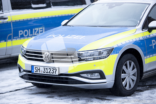 Image of German Police Car