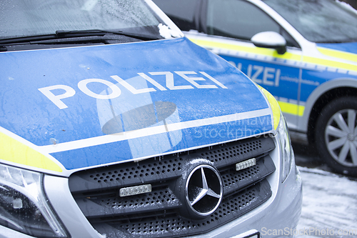 Image of German Police Car