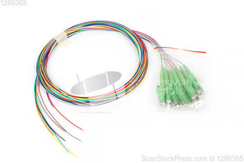 Image of fiber optic single mode hybrid patch cord