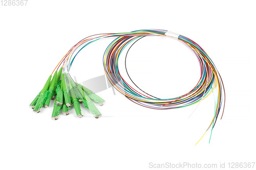 Image of fiber optic single mode hybrid patch cord