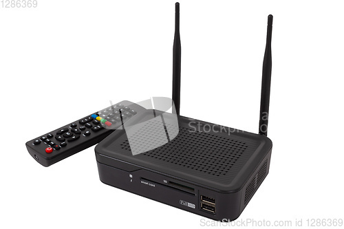Image of TV set top box with android OS