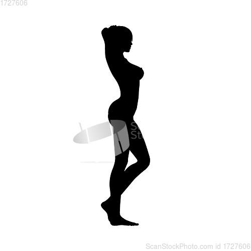 Image of Naked sexy girls silhouette