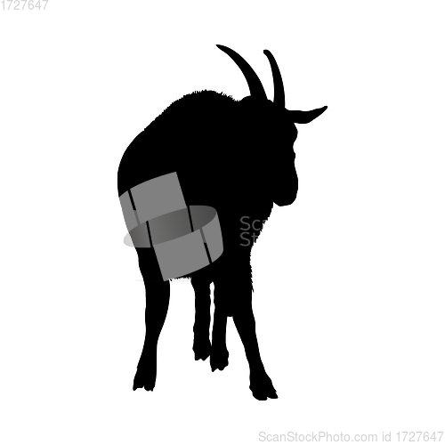 Image of Goat Silhouette