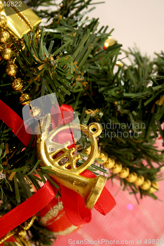 Image of christmas tree detail