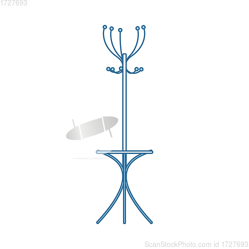 Image of Office Coat Stand Icon
