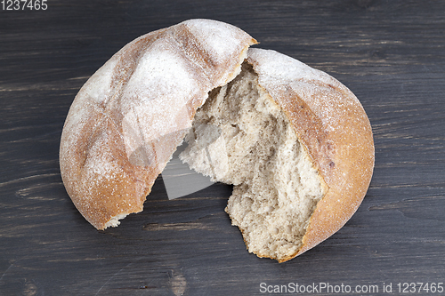 Image of broken loaf of bread