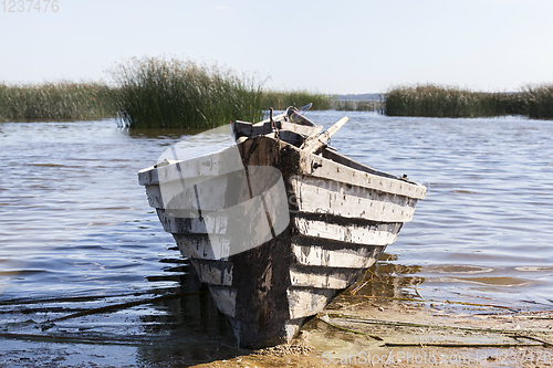 Image of wooden boat